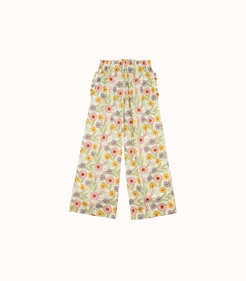 BABE & TESS: PANTS IN FLOWER COTTON