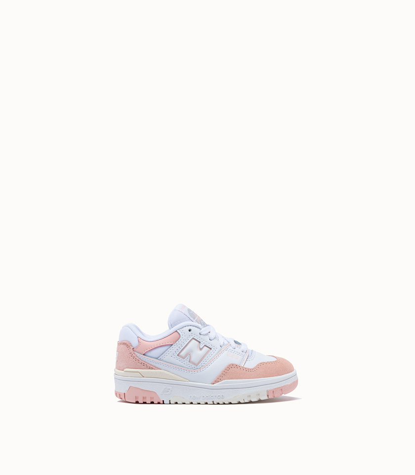 NEW BALANCE: SNEAKERS 550 COLORE BIANCO ROSA