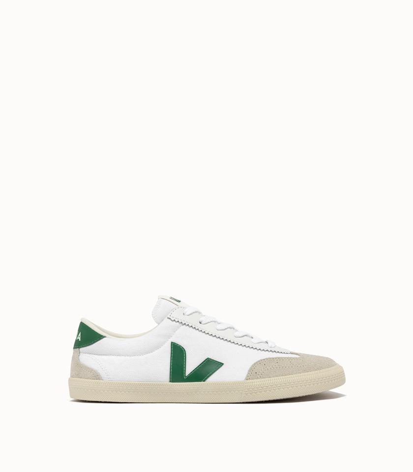 VEJA: SNEAKERS VOLLEY CANVAS COLORE BIANCO