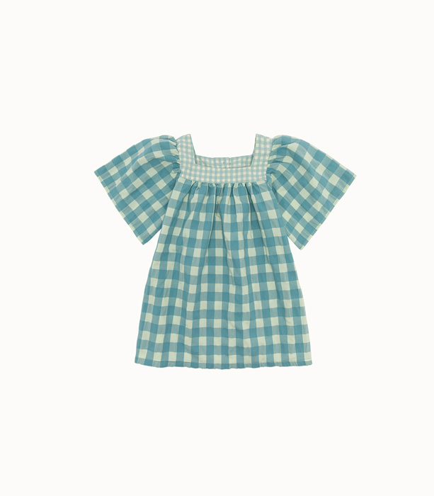 BABE & TESS: DRESS IN CHECK COTTON | Playground Shop