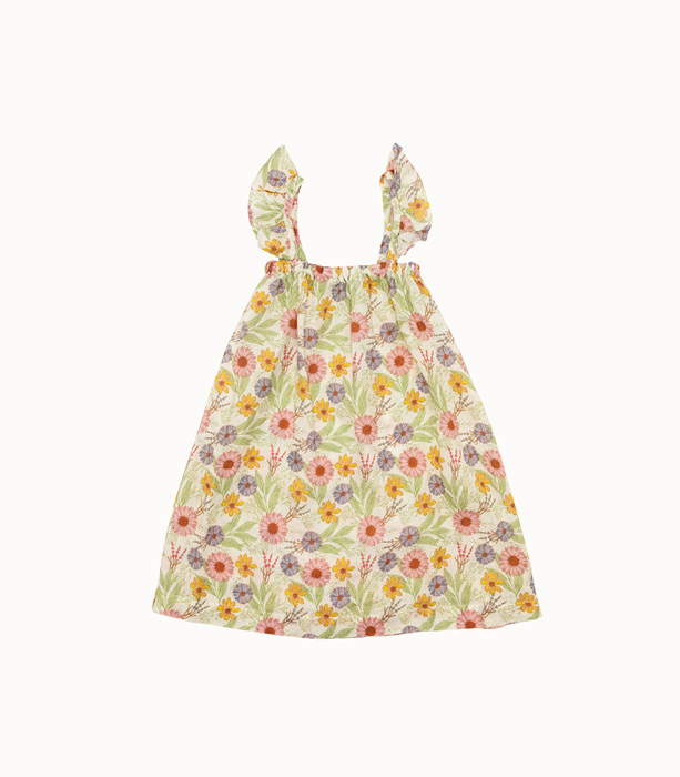 BABE & TESS: DRESS IN FLOWER LINEN | Playground Shop