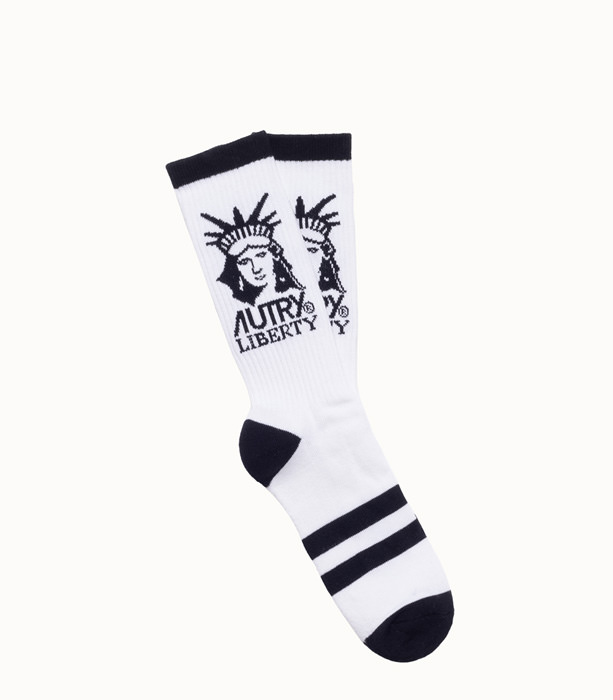 AUTRY: SOCKS IN COTTON WITH LOGO