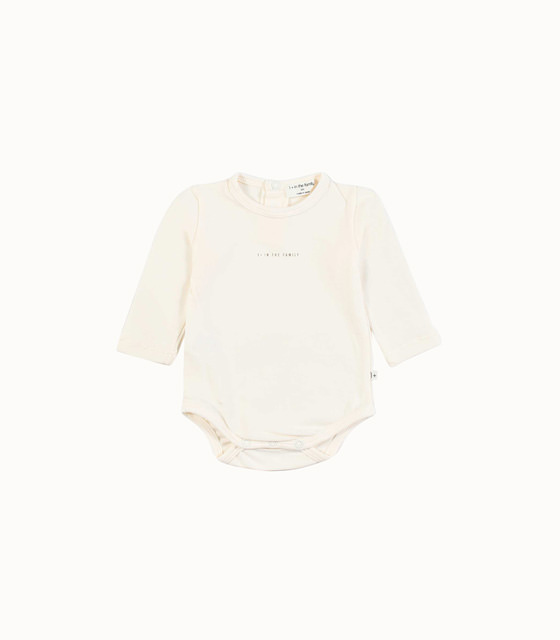 1 + IN THE FAMILY: BODYSUIT IN ORGANIC COTTON