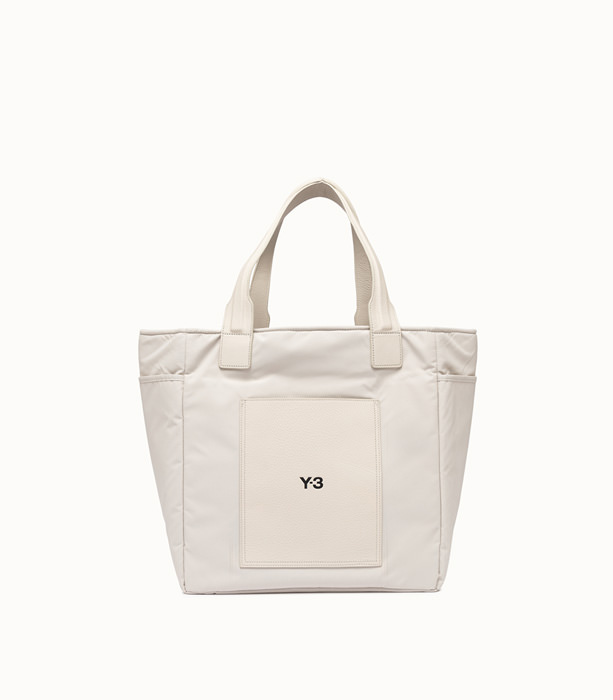 ADIDAS Y-3: LUX BAG IN LEATHER AND NYLON