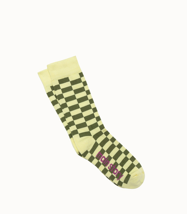 MAIN STORY: SOCKS IN CHECK PRINT COTTON | Playground Shop