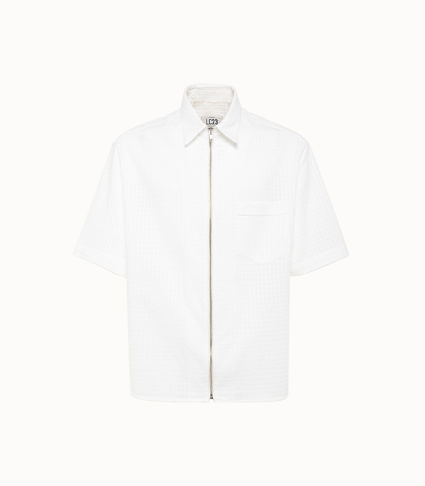 LC23: Short Sleeve Shirt WHITE | Playground Shop