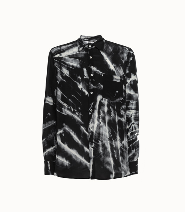 MAURO GRIFONI: PATTERNED SHIRT IN SILK