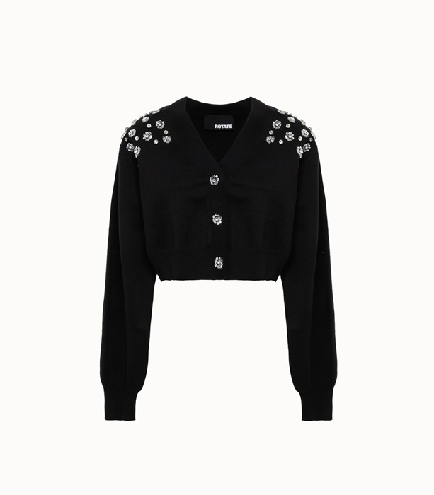 ROTATE: PUFFY SEQUIN CARDIGAN