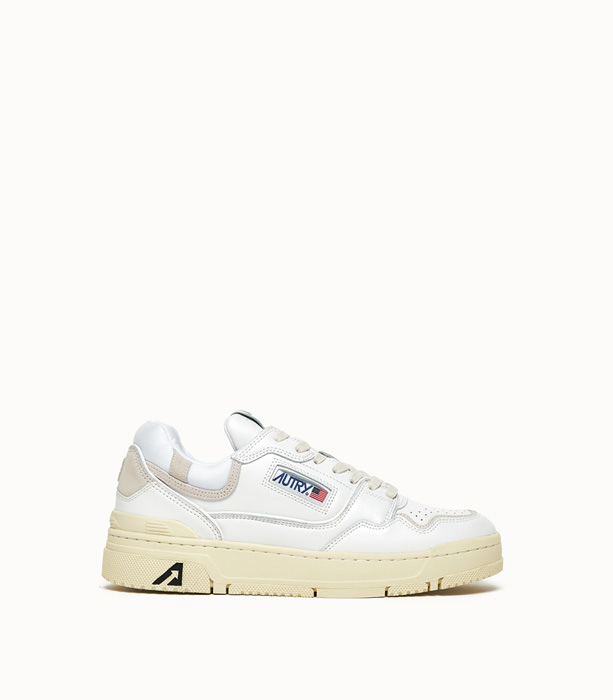 AUTRY: SNEAKERS CLC LOW COLORE BIANCO BEIGE | Playground Shop