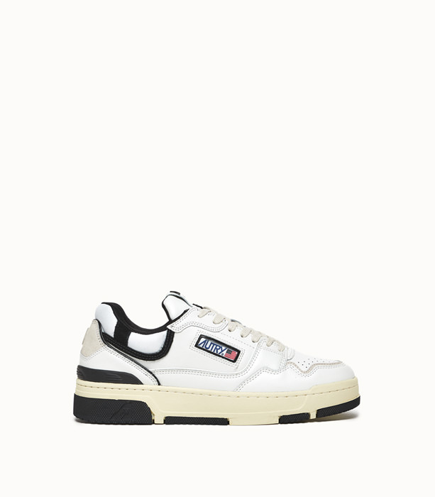 AUTRY: SNEAKERS CLC LOW COLOR WHITE BLACK | Playground Shop
