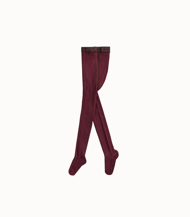 COLLEGIEN: LOUISE COLLEGIEN TIGHTS IN RIBBED COTTON