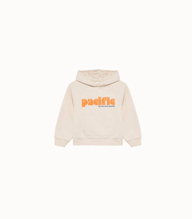 THE NEW SOCIETY: HOODED SWEATSHIRT WITH PRINT
