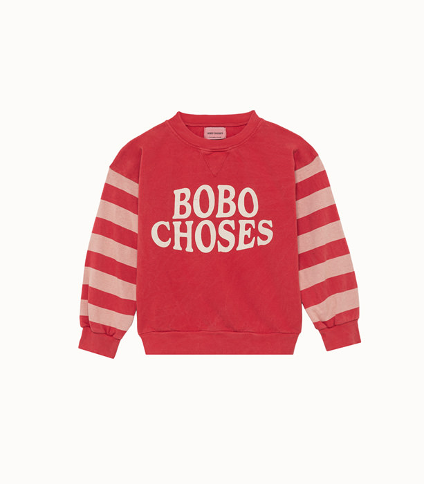 BOBO CHOSES: Bobo Choses stripes sweatshirt