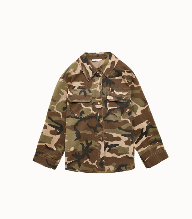 KIDDIN: GIACCA  IN COTONE CAMOUFLAGE | Playground Shop