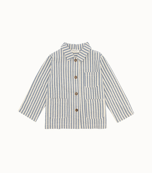 BABE & TESS: JACKET IN STRIPED CANVAS | Playground Shop
