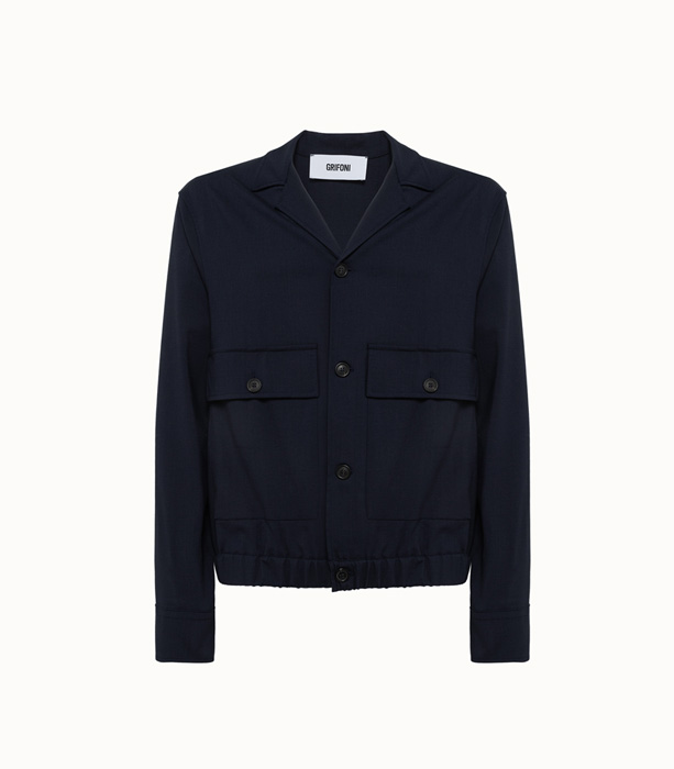 MAURO GRIFONI: LIGHT JACKET IN WOOL | Playground Shop