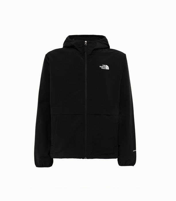 THE NORTH FACE: M TNF EASY WIND FZ JACKET BLACK | Playground Shop