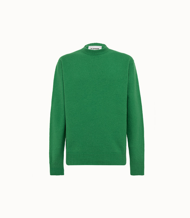 JIL SANDER: SOLID COLOR WOOL SWEATER | Playground Shop