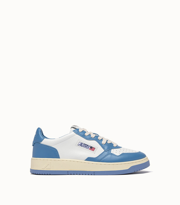 AUTRY: MEDALIST LOW SNEAKERS BLUE COLOR WHITE LIGHT BLUE | Playground Shop