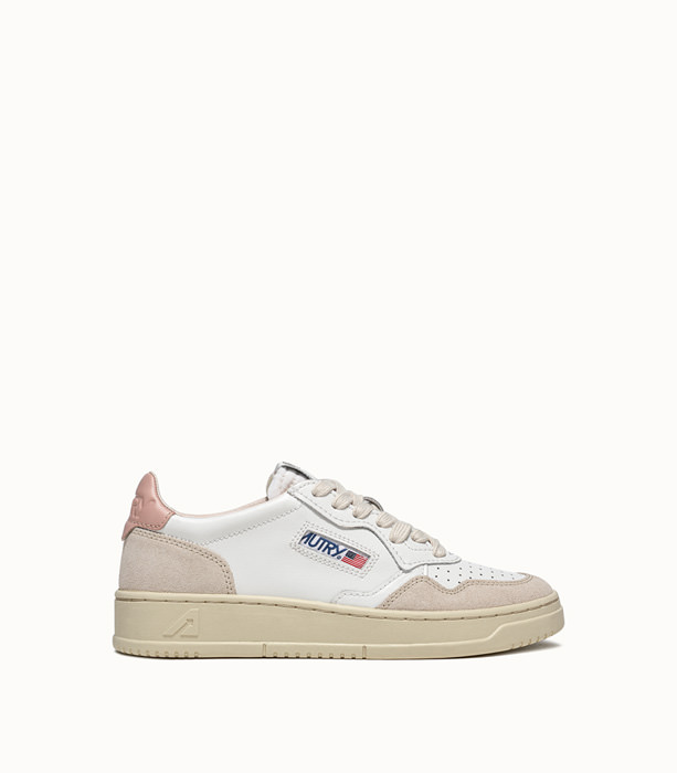 AUTRY: SNEAKERS MEDALIST LOW COLORE BIANCO ROSA