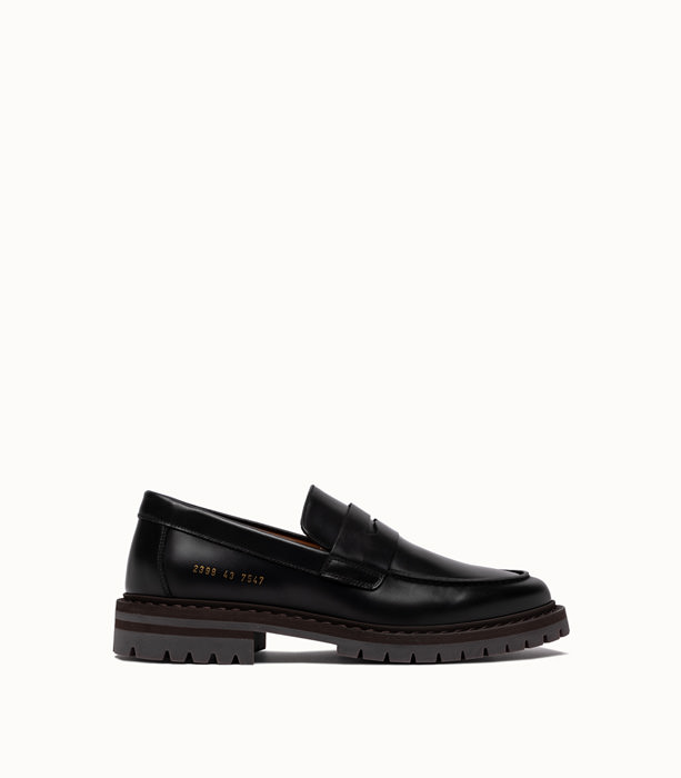 COMMON PROJECTS: LOAFER MOCCASINS COLOR BLACK | Playground Shop
