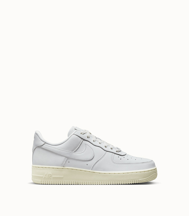 NIKE: AIR FORCE 1 I NUBUCK LEATHER SNEAKERS COLOR WHITE | Playground Shop