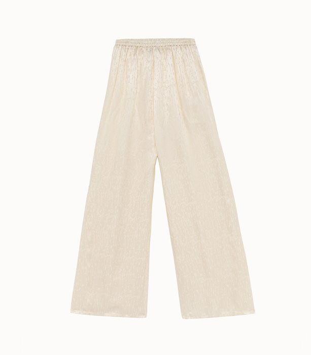FORTE FORTE: JACQUARD FLARED PANTS | Playground Shop