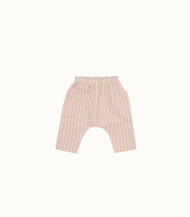 BABE & TESS: PANTS IN STRIPED CANVAS | Playground Shop