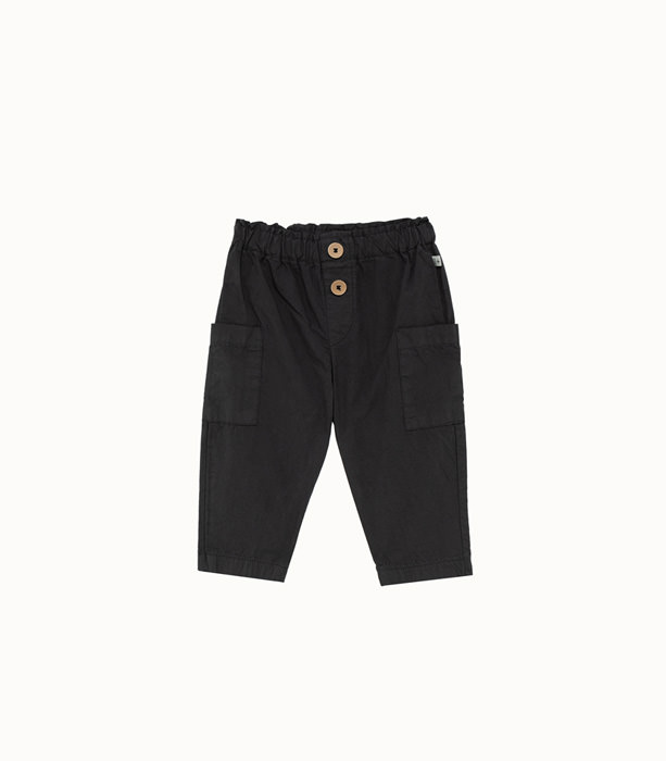 1 + IN THE FAMILY: PANTS IN SOLID COLOR COTTON | Playground Shop