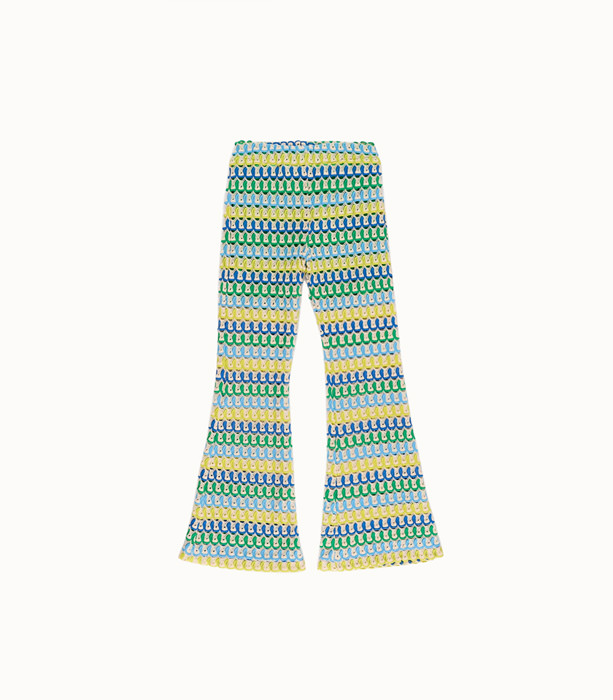 MAISON MANGOSTAN: PANTS IN WAVES FABRIC | Playground Shop