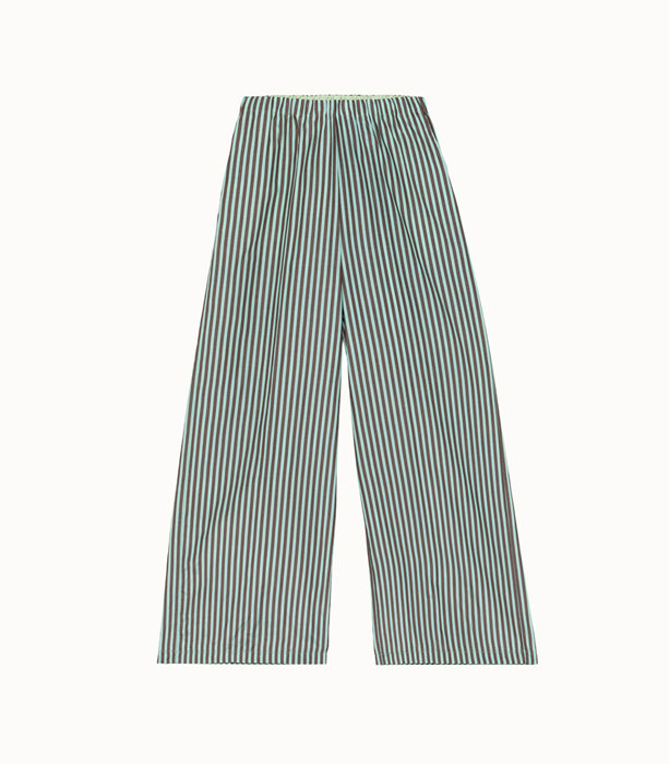 FORTE FORTE: STRIPED PALAZZO PANTS