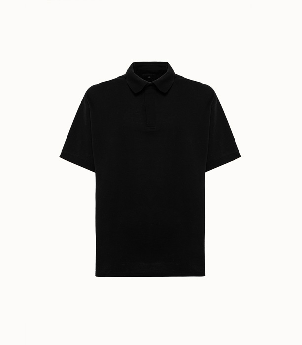 ADIDAS Y-3: POLO SHIRT IN SOLID COLOR COTTON | Playground Shop