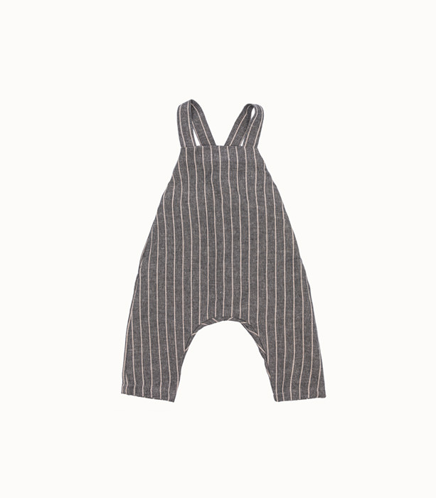 1 + IN THE FAMILY: OVERALLS IN STRIPED COTTON | Playground Shop