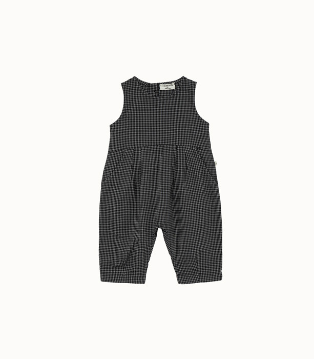 1 + IN THE FAMILY: OVERALLS IN CHECK PRINT COTTON | Playground Shop