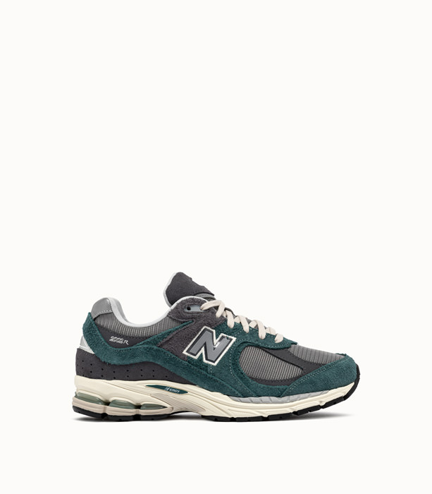 NEW BALANCE: 2002R SNEAKERS COLOR GRAY AND GREEN | Playground Shop
