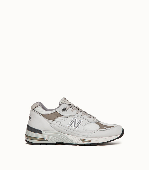 NEW BALANCE: 991 MADE IN UK SNEAKERS COLOR WHITE AND GRAY