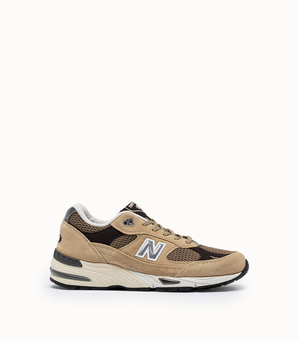 NEW BALANCE: 991V1 FINALE SNEAKERS COLOR IVORY WHITE