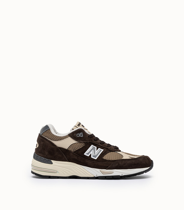 NEW BALANCE: 991V1 FINALE SNEAKERS COLOR BROWN | Playground Shop