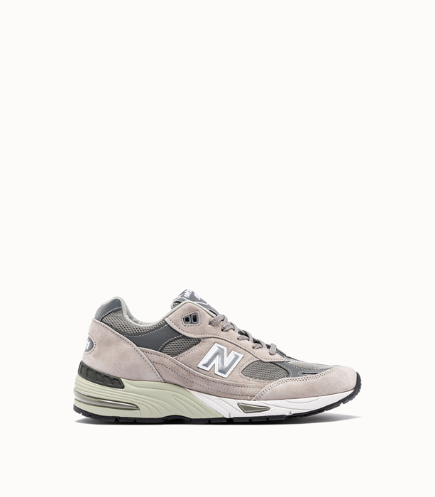 NEW BALANCE: 991V1 MADE IN UK SNEAKERS COLOR GRAY AND BEIGE | Playground Shop