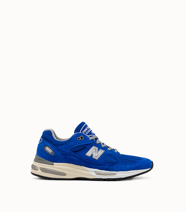 NEW BALANCE: 991V2 BRIGHTS REVIVAL SNEAKERS COLOR BLUE