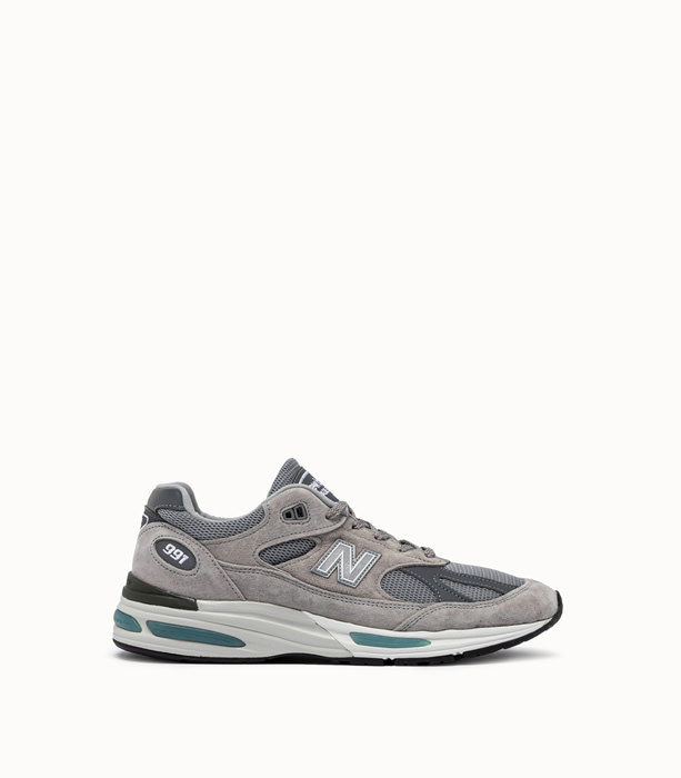 NEW BALANCE: 991V2 SNEAKERS COLOR GRAY