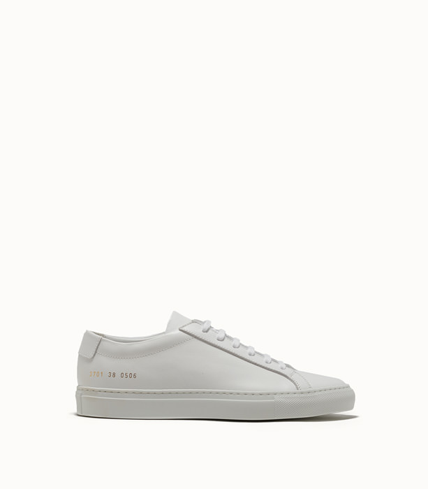 COMMON PROJECTS: ACHILLES LOW SNEAKERS COLOR WHITE