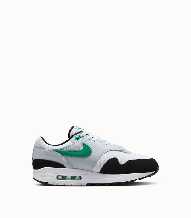 NIKE: AIR MAX 1 SNEAKERS COLOR WHITE GREEN BLACK | Playground Shop