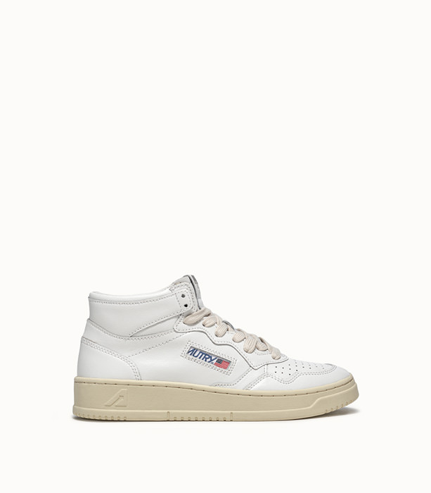 AUTRY: MEDALIST MID SNEAKERS COLOR WHITE