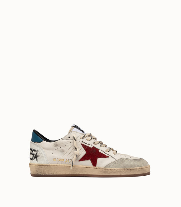 GOLDEN GOOSE DELUXE BRAND: SNEAKERS BALL STAR COLORE BIANCO | Playground Shop
