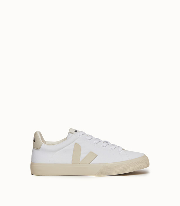 VEJA: CAMPO CANVAS SNEAKERS COLOR WHITE