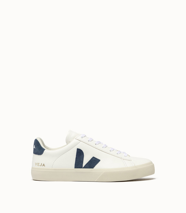 VEJA: CAMPO CHROME-FREE LEATHER SNEAKERS COLOR WHITE | Playground Shop