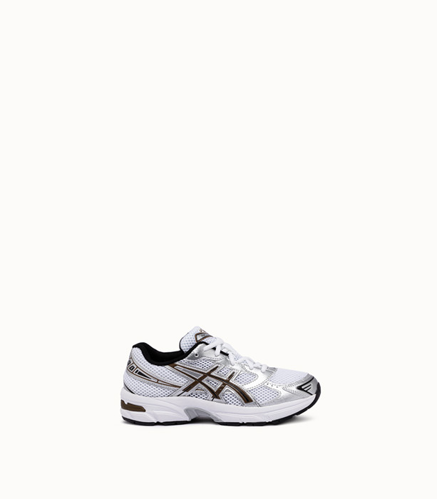 ASICS: GEL-1130 GS SNEAKERS COLOR WHITE SILVER