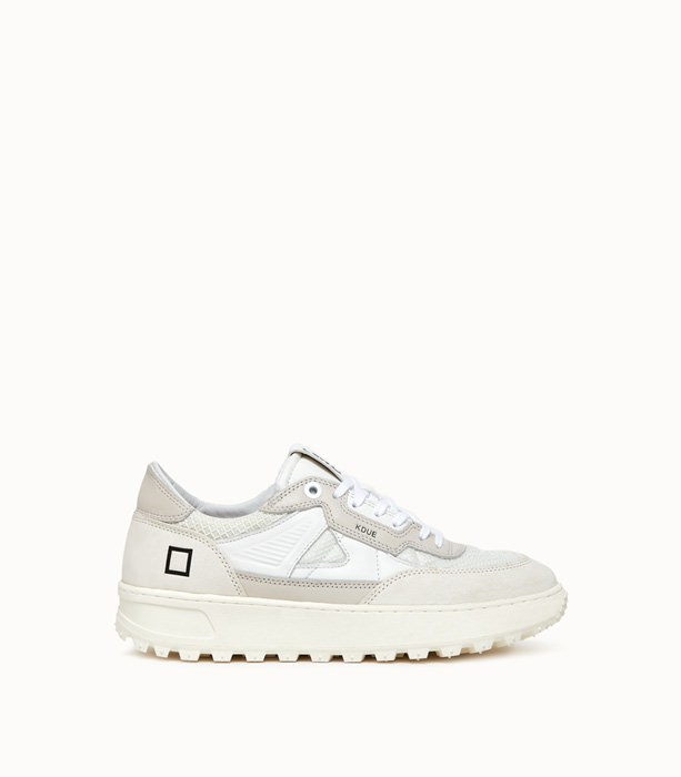 D.A.T.E.: K2 HYBRID WHITE SNEAKERS | Playground Shop