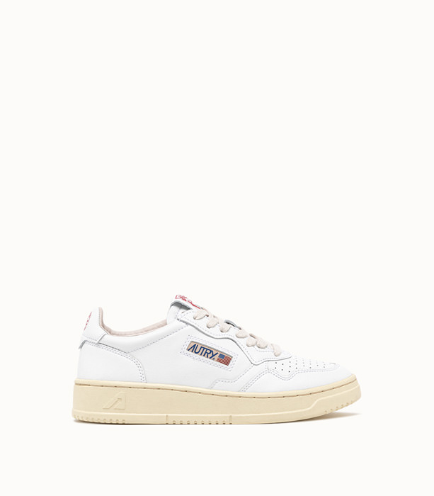 AUTRY: MEDALIST LIBERTY LOW SNEAKERS COLOR WHITE